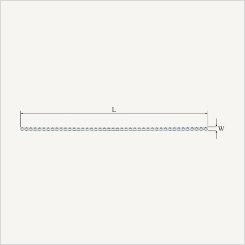 Implante PRCL S - 5mm (W) / 236.5 mm (L)