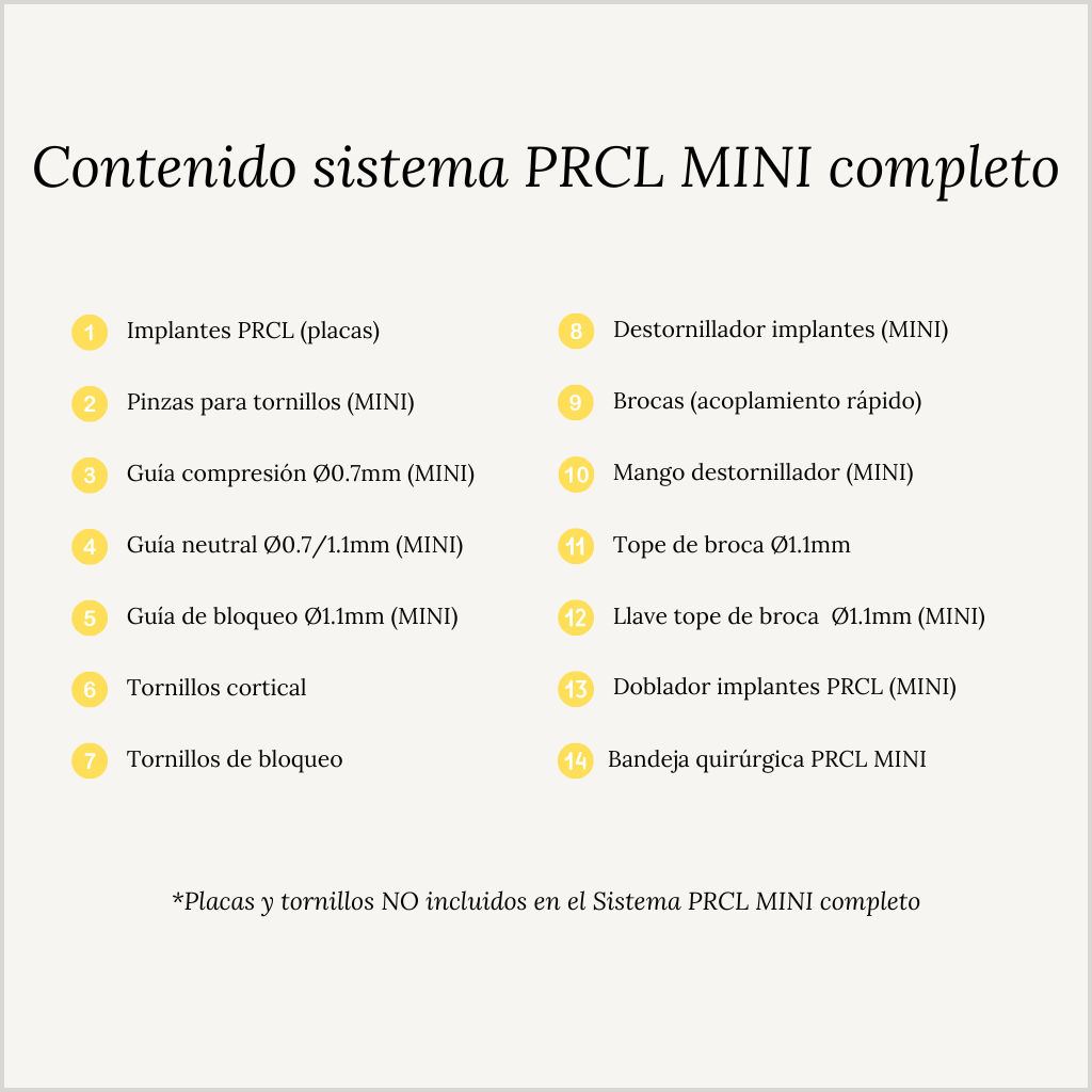 Sistema PRCL MINI completo - Imagen 3